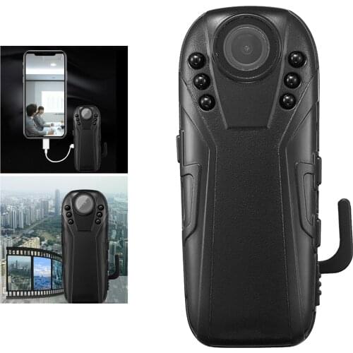 Mini Camera Full HD 1080P Portable Camera Police Video Recorder Body Cam Motorcycle Bike Motion Body Camera Mini Camera