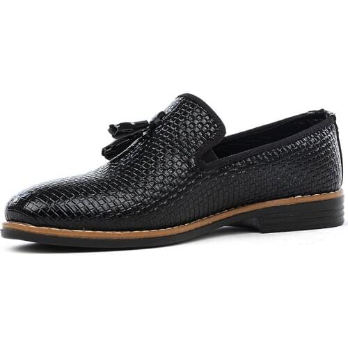 MODAHAVUZU Mens Leather Shoes