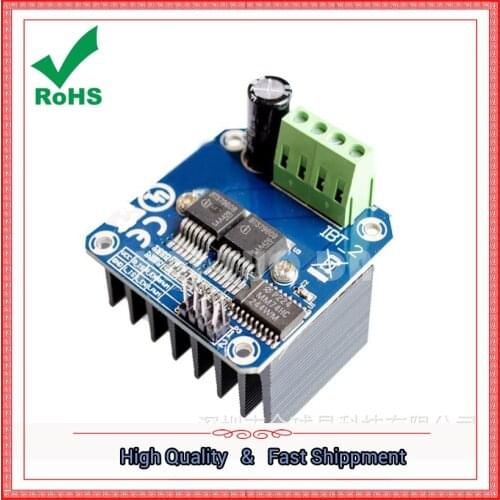 High Power Smart Car Motor Drive Module BTS7960 43A Current Limiting Control Semiconductor Refrigeration Drive board