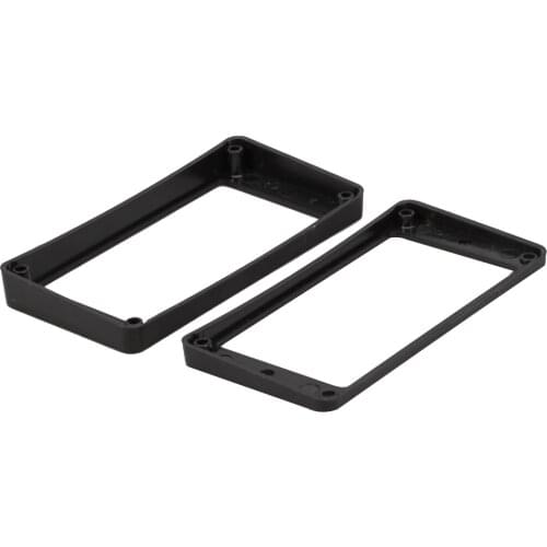 1 Set of Neck&Bridge Pickup Frame Mounting Rings for Les Paul Replacement