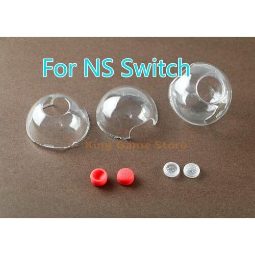 Non-slip Silicone Cap for Poke Ball plus Case Bag For NS Swiitch Poke ball Clear Crystal Plastic Hard Transparent Case Cover