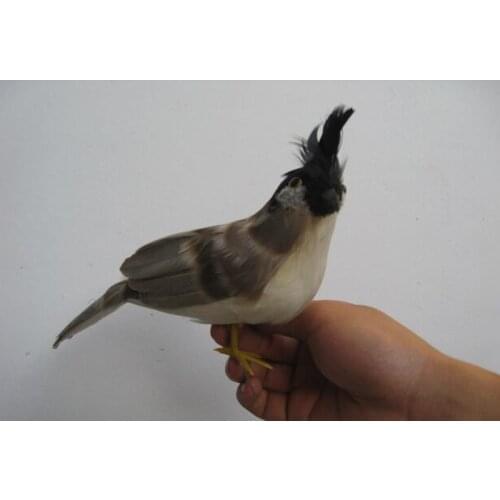New simulation bird model polyethylene&furs cute bird model gift about 16cm 1360