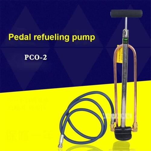 New PCO-2 Central Air Conditioning Manual Fuel Pump Compressor Frozen Oil Refueling Gun Refueling Pump Refrigeration Tools 75ml