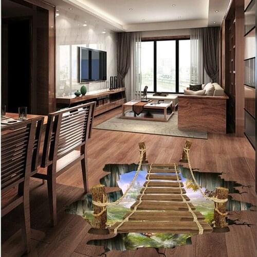 New Creative Hanging 3d Dinosaur Through The Wall Childrens Room Living Room Wall Decoration Can Be Removed Wall Stickers