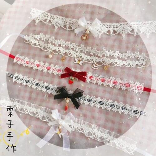 The Original Lolita soft sister collar lace necklace Lolita style in hand