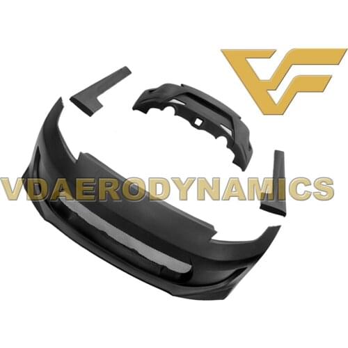 Suitable For 09-15 Nissan 370Z VAD-AME Fiberglass Full Body Kit - includes Front Rear Bumper Side Skirts Half Carbon available
