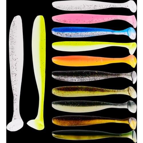 10pcs/lot 12cm 6g Soft Rubber Bait Fishing Lure Jig Wobbler Soft Worm Carp Fishing Bait Artificial Silicone Swimbait