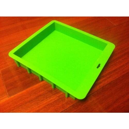 1pcs 3000ml thicken silica gel cake/pizza plate mould silicone mold toast mold cake/bread vegetables plate cake mold