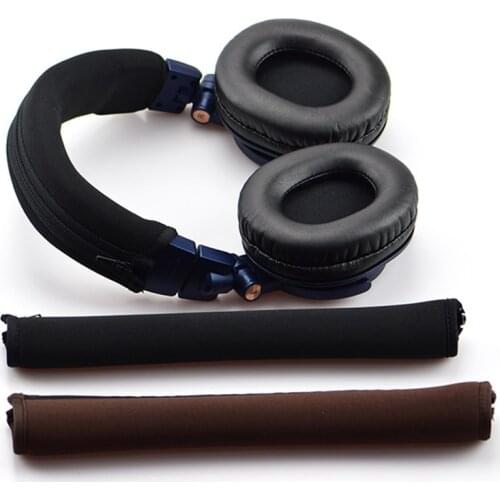 Replacement Headphone Protector Zipper Headband For Audio Technica ATH MSR7 M20 M30 M40 M40X M50X SX1 headphones Case
