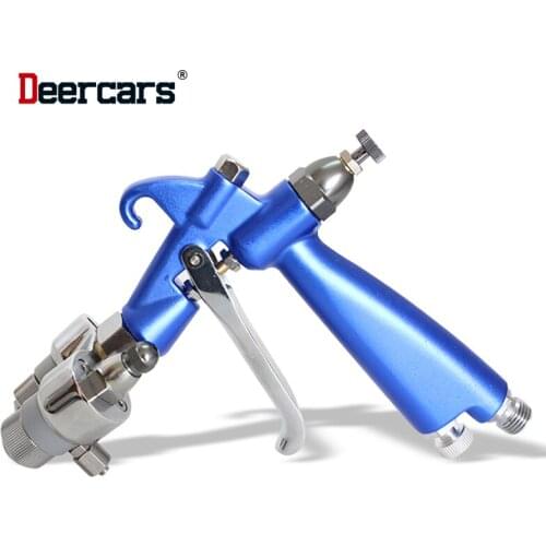 High Quality Double Nozzle AB Agent Nanometer Spray Gun Air Brush Two Color Sprayer HVLP Paint Tool