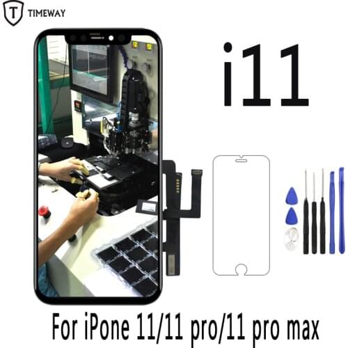 High Quality For iPhone 11 LCD Screen Digitizer For iPhone X XR XS 11Pro 11Pro Max Lcd Display Assembly Touch Screen Replacement