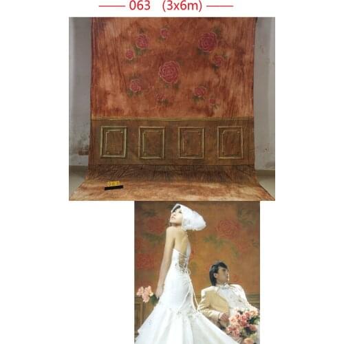 10x20ft Hand painted Studio Shooting Muslin Photography Background 962,flower wall Fabric backdrops,camera wedding photography