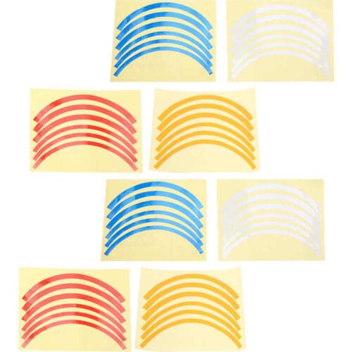 2PCS Scooter Reflective Tape Sticker Front Rear Wheel Tyre Protective Shell Reflective Sticker for Xiaomi M365/Pro Scooter