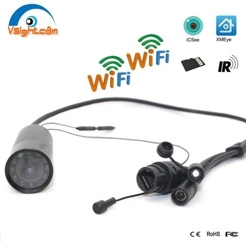 2020 Wireless Mini WiFi Camera HD P2P Onvif 1080P 940nm IR Night Vision Security IP Camera CCTV Motion Detection Cam XMEye View