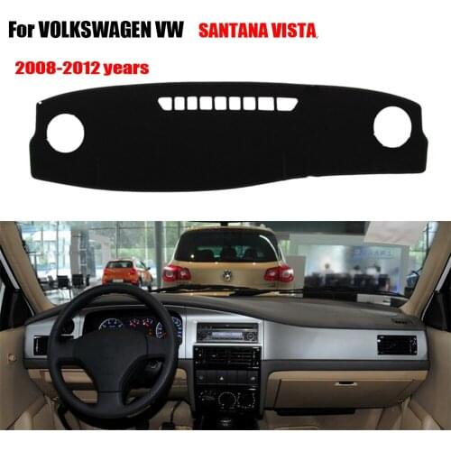 Car dashboard covers For VOLKSWAGEN VW SANTANA VISTA 2008-2012 dashmat pad dash covers Instrument platform accessories