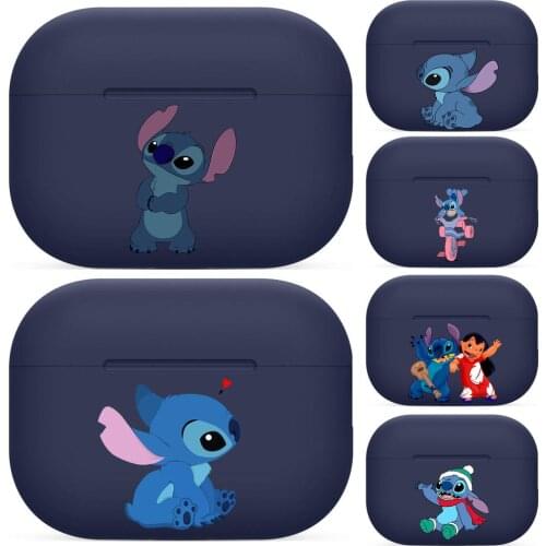 Disney For Airpods pro 3 case Protective Bluetooth Wireless Earphone Cover Air Pods airpod case air pod cases Navy 1 2