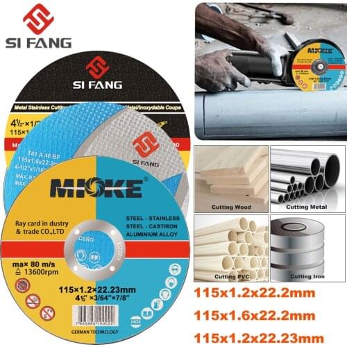 NEW 115MM Metal Stainless Steel Cutting Discs Cut Off Wheels Flap Sanding Grinding Discs Angle Grinder Wheel 2-60Pcs