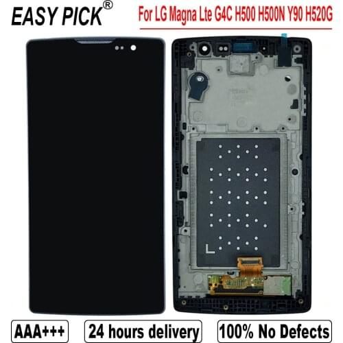 LCD Display Touch Screen Digitizer Assembly Free Tools For LG Magna Lte G4C H500F H502F H500R H500N H500 Y90 H520G