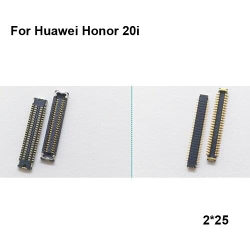 2pcs Dock Connector Micro USB Charging Port FPC connector For Huawei Honor 20i logic on motherboard mainboard 20 i