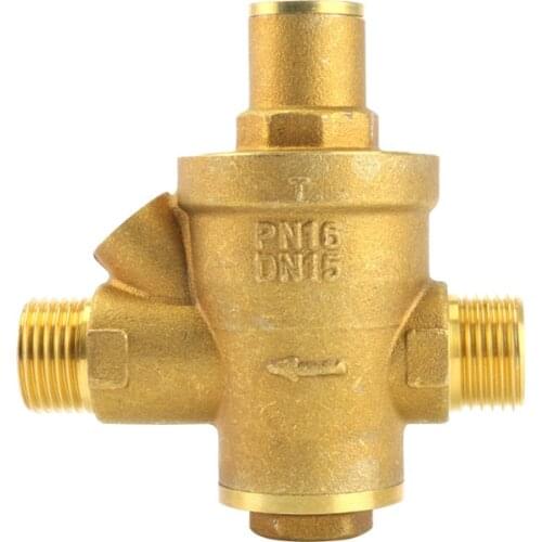 Brass Water Pressure Regulator Valves Without Pressure Gauge Pressure Maintaining Valve Water Pressure Reducing Valve DN15-DN40