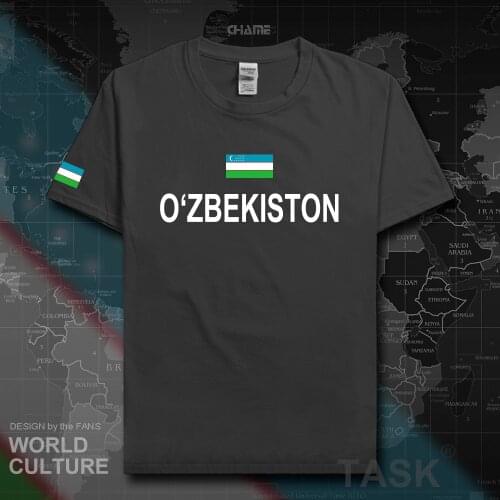 Uzbekistan Uzbekistani men t shirt fashion 2017 jerseys nation team cotton t-shirt sporting clothing tee country UZB O'zbekiston