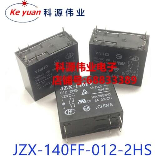 Relay JZX-140FF 012-2HS 6PIN 12V JZX-140FF 012-2HS