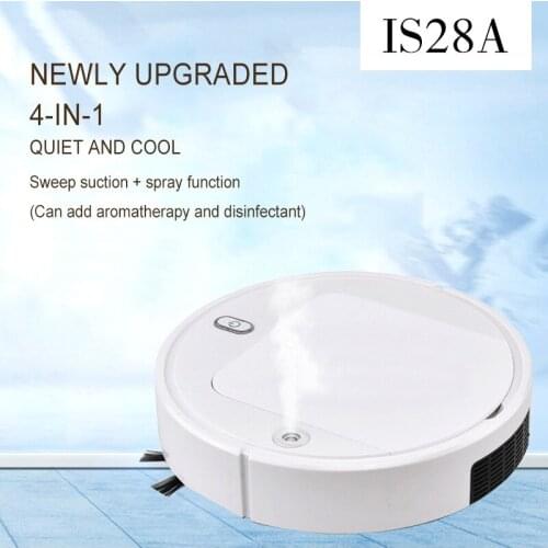 4-in-1 Automatic Sweeping Robot Humidifier Spray Sweep Lazy Household Charging Cleaning Machine Intelligent Vacuum Cleaner
