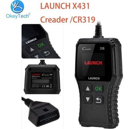 LAUNCH X431 CR319 Creader 319 Full OBD2 OBDII Code Reader Scan Tools OBD 2 Car Diagnostic tool Scanner PK ELM327