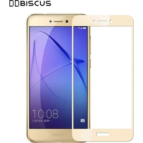 Screen Full Cover Protector 9H Tempered Glass For Huawei Honor 8 Lite 8Lite PRA-AL00 PRA-AL00X PRA-TL10 Coverage Protective Film