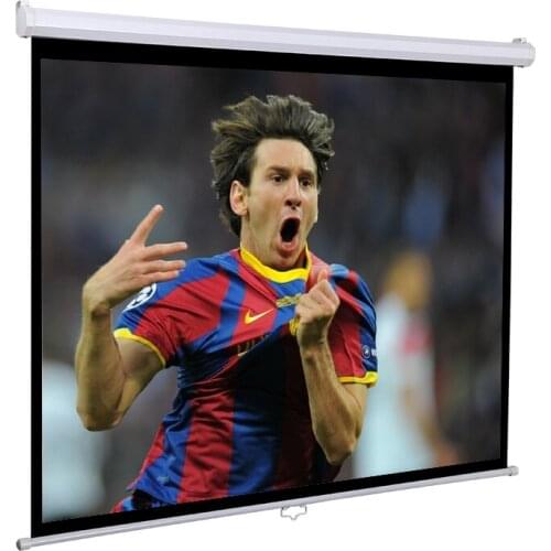 72 Inch 16:9 Home Cinema Theater Projection Portable Screen For Meeting Home Cinema Outdoor Movie Screen