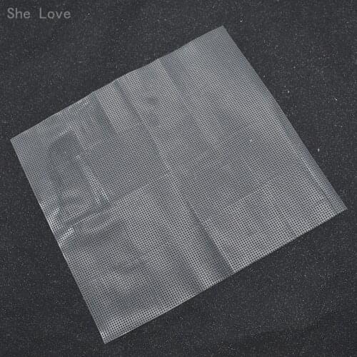 Chzimade Water Soluble Canvas 14ct Cross Stitch Fabric Sewing Patchwork DIY