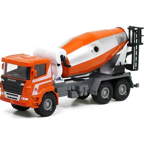 TANG DYNASTY (TM)1:60 Alloy Concrete Model Die-Cast Vehicle with Driver Engineering Vehicles Car Toy Model