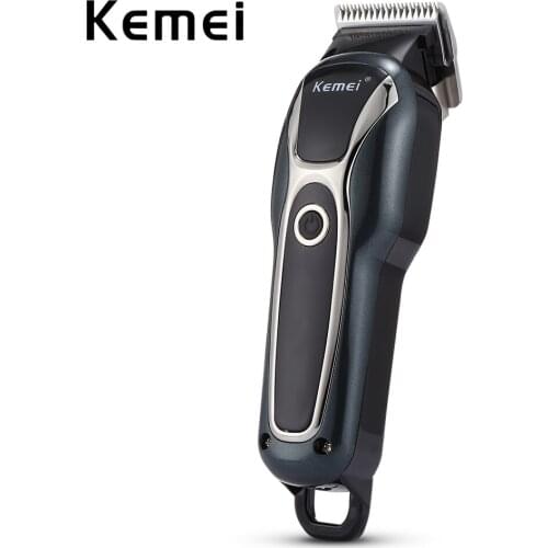 Kemei-1991 Professional Electric Pet Clipper Trimmer LED Screen Stainless Steel Blade Adjustable System 4 Combs