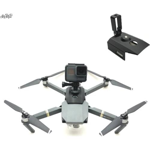 For Gopro Hero 4/5/6/7 & osmo Action camera Mount Bracket Holder Conversion plate for DJI Mavic Pro Drone