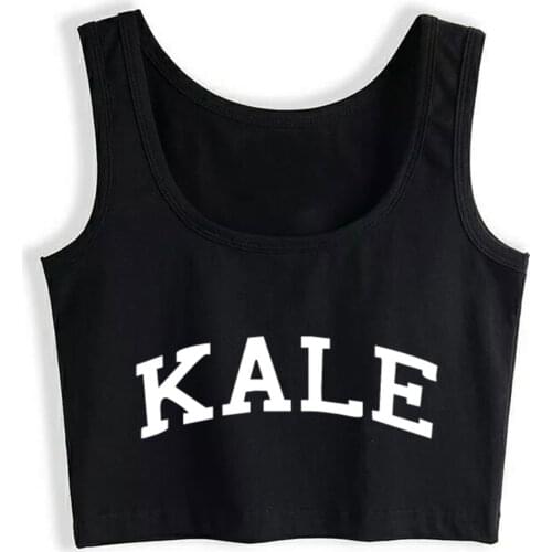 Crop Top Women Kale Beyonce Flowless Gym Funny Gift Fashion Music Harajuku Tank Top Women Print Women Clothes