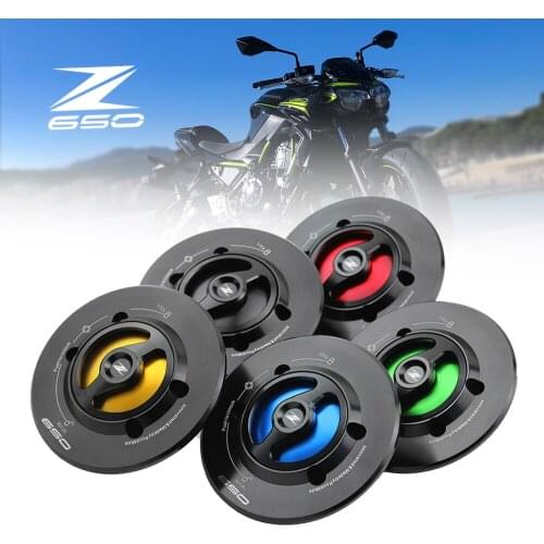 Motorcycle Fuel Tank Cap For Kawasaki Z650 2017 2018 2019 2020 Keyless Quick Release Gas Tank Cover New Replacement High Quality