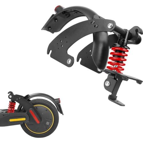 Upgraded Rear Suspension for Ninebot G30 Max V2 Rear Shock Absorber With Rear Fender Decorative Strip and Installation Tools