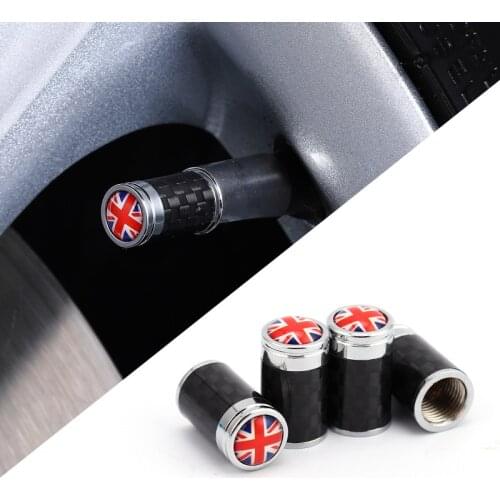 England Flag Car Tire Air Valve Dust Covers Auto Connectors Tyre Caps for Honda BMW Ford Toyota Skoda Jeep Opel Fiat Audi Suzuki