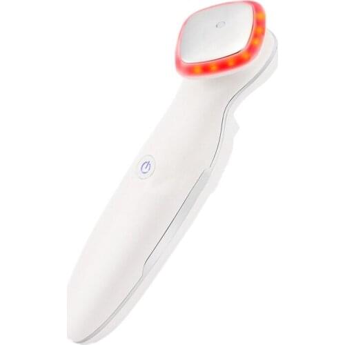 LED Light Hot Facial Machine EMS Lifting Firming Facial Massager Anti-Wrinkle Skin Rejuvenation Device
