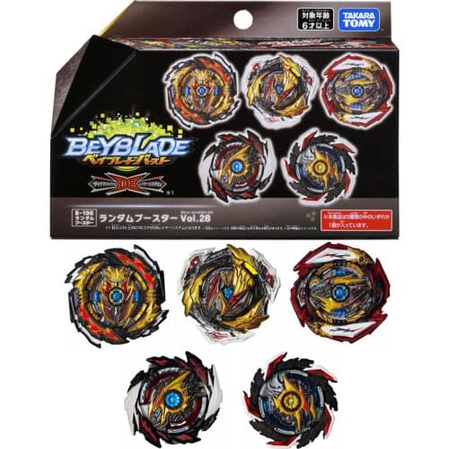 Takara Tomy Beyblade Burst Genuine TOMY B-124 Blast Spiny Gyro P Flame Left Launcher Set