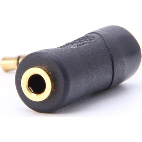 1PC 3.5mm Jack Right Angle Male To Female Stereo Headphone Plug Adapter