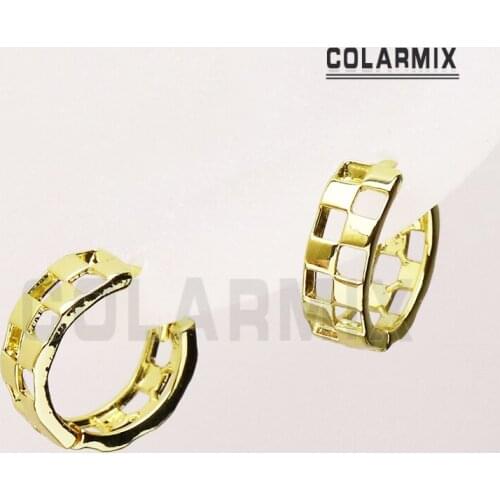 8 Pairs Hoop Dangle earrings circle shape earrings women jewelry Fashion Drop earrings Gift for women jewelry 41274