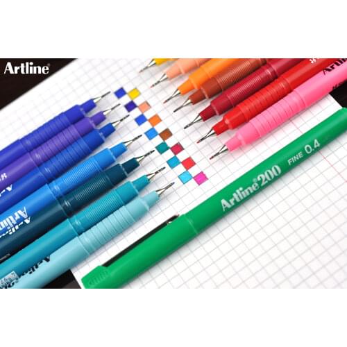 Artline Red Pens