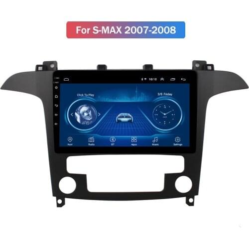 For Ford S-max 07-08 Reversing Image Large Screen DVD Navigator Android 9 Car Radio Multimedia Video Player Navigation GPS