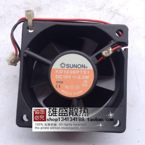 For Sunon 6025 12v2.3w Silent Fan Kd1206pts1