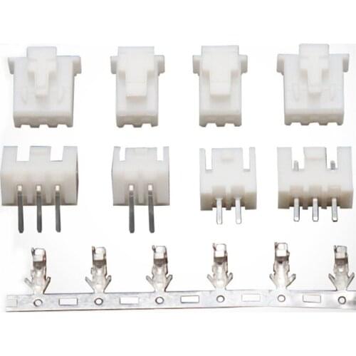 EClyxun 10sets XHB2.54-5P Connector with lock 2.54mm 2/3/4/5/6/7P XHB Header + Housing + Terminal for PCB Car Automotive