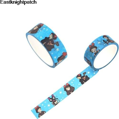 E1135 Washi Paper Tape Cute Decorative Adhesive Tape Masking Tape For Stickers Scrapbooking DIY Stationery Tape