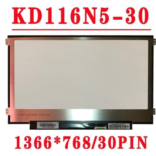 Matrix for Laptop 11.6" FRU 5D10K38951 KD116N5-30 For LENOVO IDEAPAD 100S-11IBY 1366X768 HD 30Pin Replacement Monitor Panel