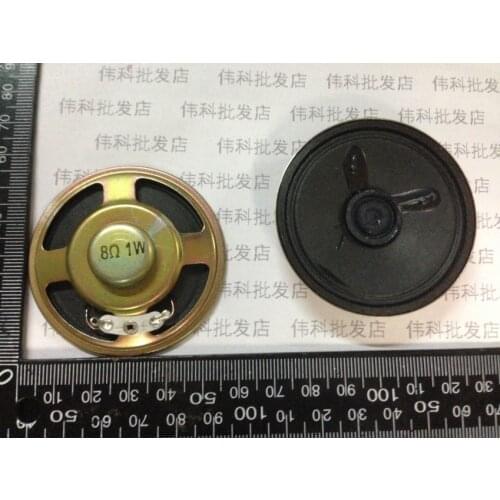 New sound speaker 8 ohms 1 watt 8R 1W speaker Diameter 57MM 5.7CM Thickness 12.7MM Loudspeaker