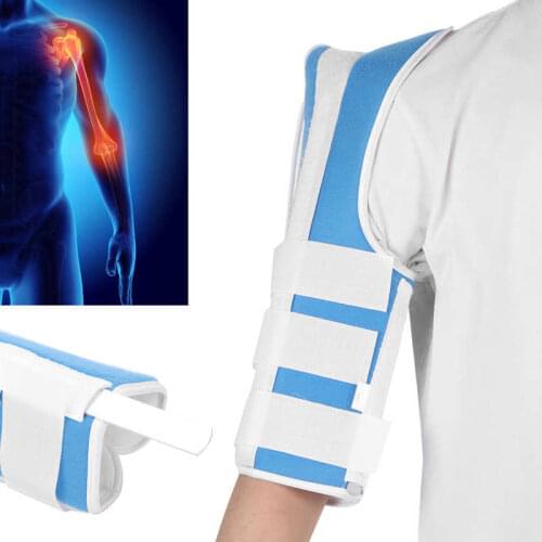 Adjustable Upper Arm Splint Breathable Humeral Shaft Brace Support for Fracture Recovery b
